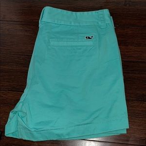 Teal Vineyard Vines shorts